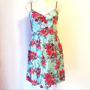 EUC “Fire Los Angeles” Sundress with POCKETS!